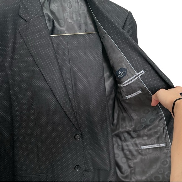 Canaletto Como Suit 100% Wool- 40R Jacket 34R Pants - Picture 4 of 8